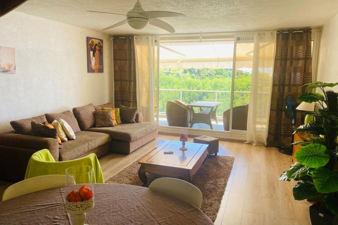 Tahiti Appartement 2 Chambres Tres Belle Vue Mer Res Tahiri 2 Punaauia  Exteriör bild
