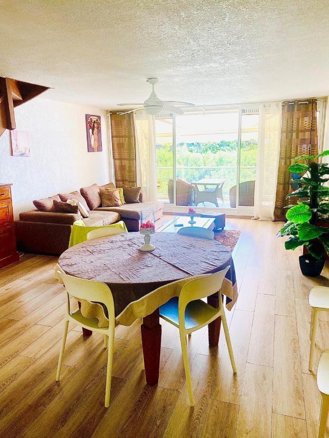 Tahiti Appartement 2 Chambres Tres Belle Vue Mer Res Tahiri 2 Punaauia  Exteriör bild